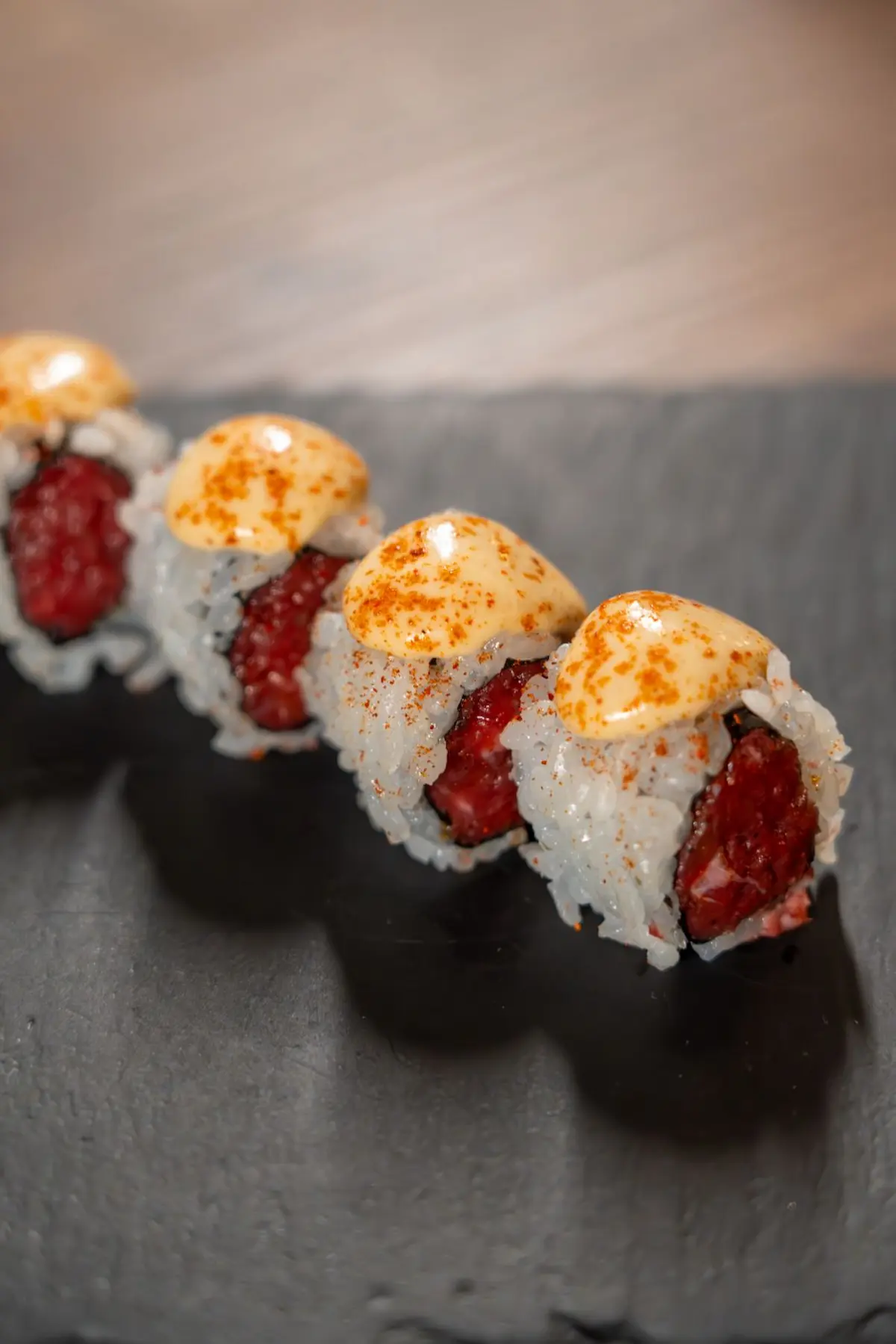 Uramaki Aglio Olio e Peperoncino