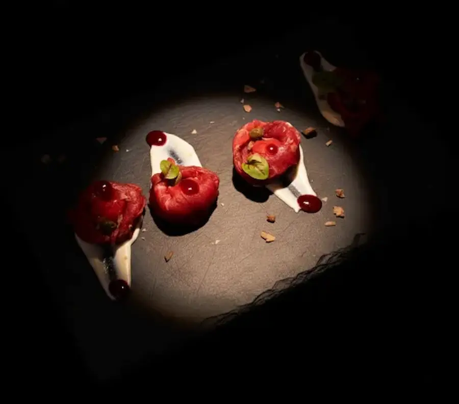 Tortellone in carpaccio – Vers